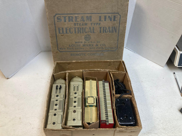 Vintage Marx B&O Diesel Train Set | Sears Allstate Boxed | Excellent Condition