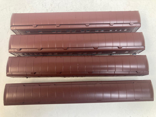 Athearn Bev-Bel HO Pennsylvania Broadway Limited 4-Car Lot - PRR Custom Paint