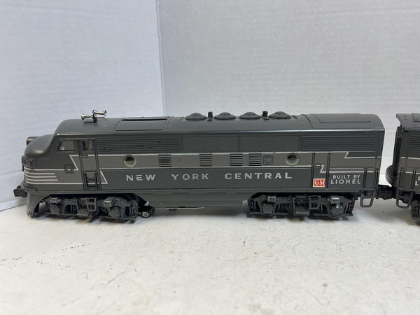 Lionel Postwar 2333 New York Central F3 AA Diesel Set - Wire Mesh Vents - Tested