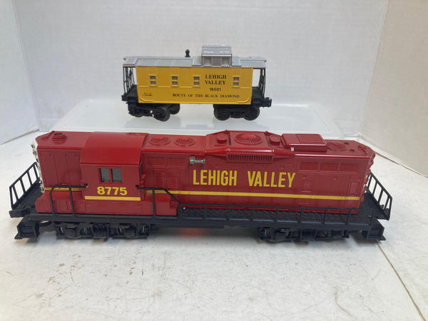 Lionel 6-8775 Lehigh Valley GP-9 Powered Diesel Locomotive w/ 16501 Caboose