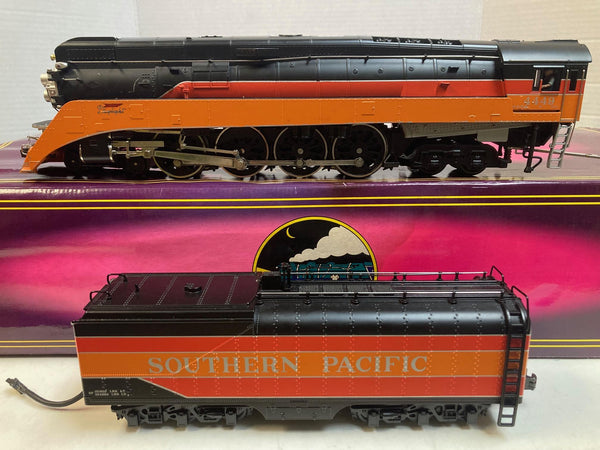 MTH 20-3029-1 Southern Pacific 4-8-4 GS-4 Daylight Steam Loco & Tender w/ Proto-Sound