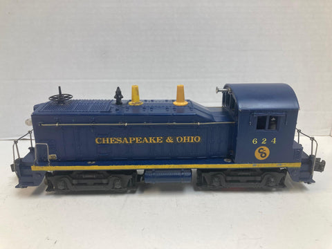 Lionel 624 Chesapeake & Ohio (C&O) NW2 Switcher (postwar)