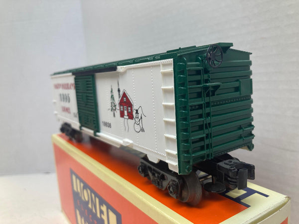 Lionel Christmas Boxcar 1995 No. 6-19938 – Holiday Series – O Gauge