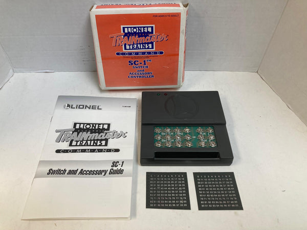 Lionel SC-1 Switch & Accessory Controller TMCC TrainMaster w/Box & Manual