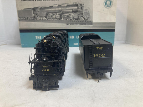 Akane HO Scale Brass C&O 2-6-6-6 Class H-8 Allegheny Steam Locomotive & Tender