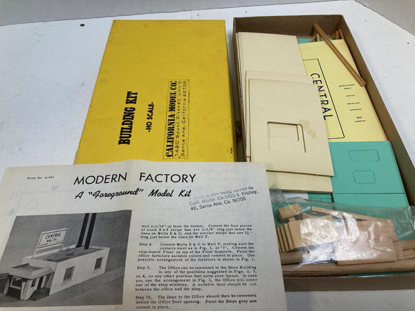 Suydam HO Building Kits (see description before purchase) - Old Town Lodgings, Modern Factory, Eds Market, Modern Industry, Mine & Shaft, Sunkist x2, Red Lake Mine, Main Street Station