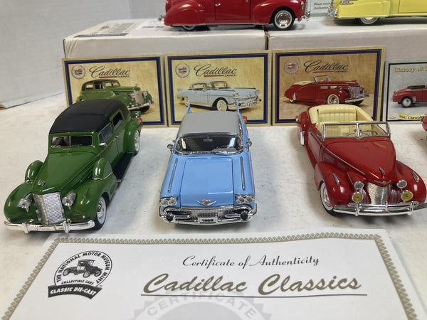 National Motor Museum Mint 1:32 Scale Diecast Collection – 7-Car Luxury Lot (1932–1958)
