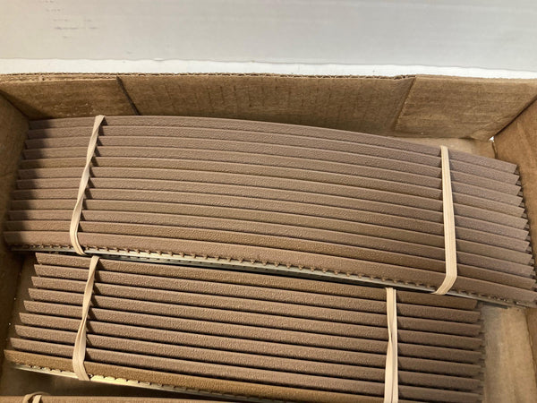 UniTrack Molded Brown N Scale Track Lot: Includes 2 Switches, 6 Straights, 26 Curves