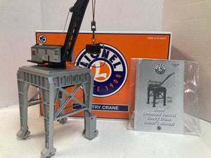 Lionel Steel Gantry Crane O Gauge Accessory 6-82022