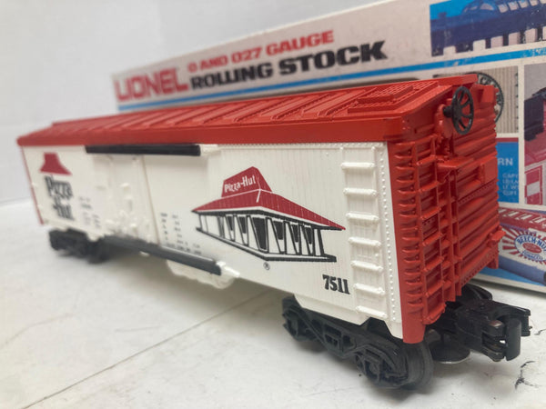 Lionel 6-7511 Pizza Hut Reefer Boxcar O Gauge - Great Condition - Appears Unused