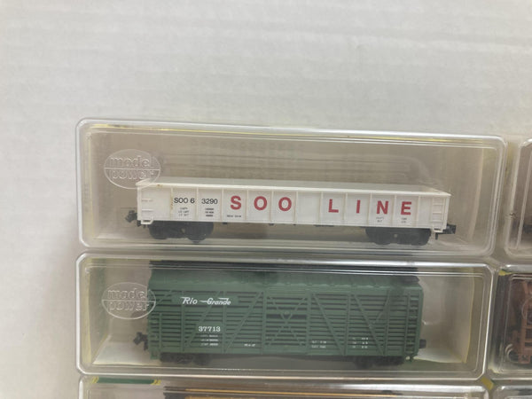 Model Power N Scale 8 Pack "Union Pacific Caboose"