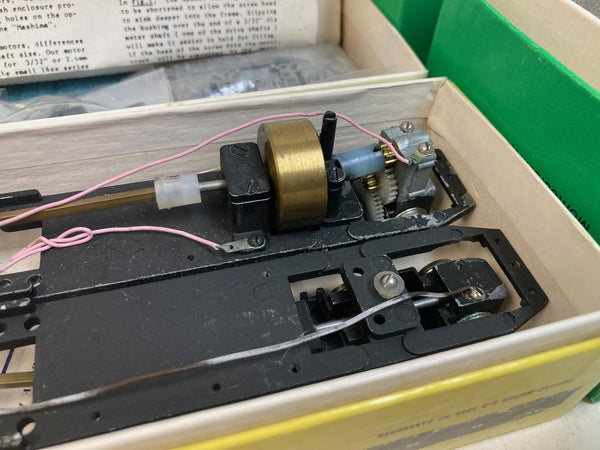 Hobby Town E7AA Diesel Locomotive Drive Kit Set – 2 A Units (Powered + Drive Shaft) w/ Cary Die-Cast Shells – Tested & Works