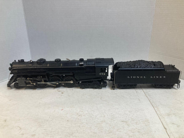 Vintage 1950 Lionel 773 Hudson Steam Loco - Re-lettered - w/ 2426W Tender