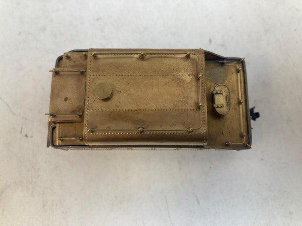 HO Scale Brass (Slope Back) Small Steam Tender - 8-Wheel (4-Axle) - Clear Vision Style - Japan