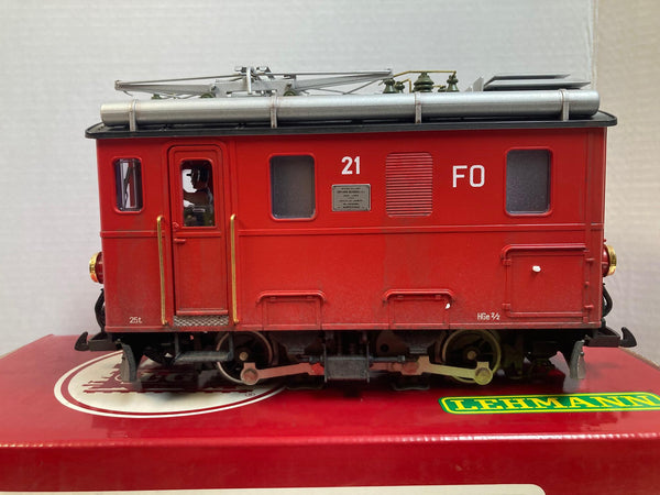 LGB 2046 Electric Locomotive G Scale – Lightly Weathered, Excellent Condition, Box Included