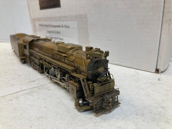 HO Brass PFM United C&O 2-8-4 K-4 Kanawha – 1977 Hi-Grade Run – Tested Runs Great