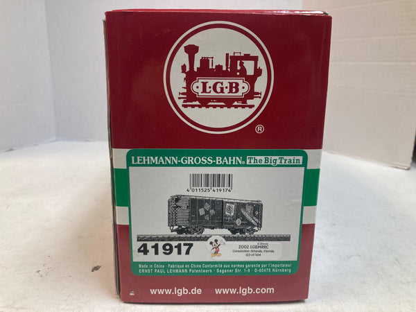 LGB 41917 Disney Box Car – Limited Edition – G Scale – New