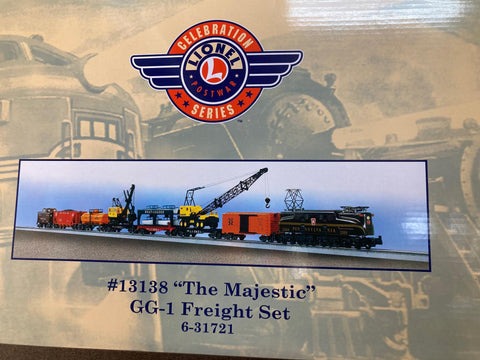 Lionel #13138 "Majestic" Electric Freight PRR TMCC GG1 O Scale #2360 (6-31721)