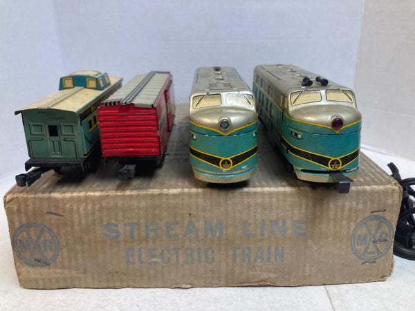 Vintage Marx B&O Diesel Train Set | Sears Allstate Boxed | Excellent Condition