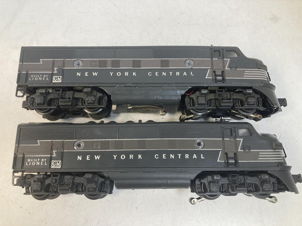 Vintage Lionel 2344 New York Central F3 AA Diesel Locomotive Set – Mesh Vents, Runs Great!