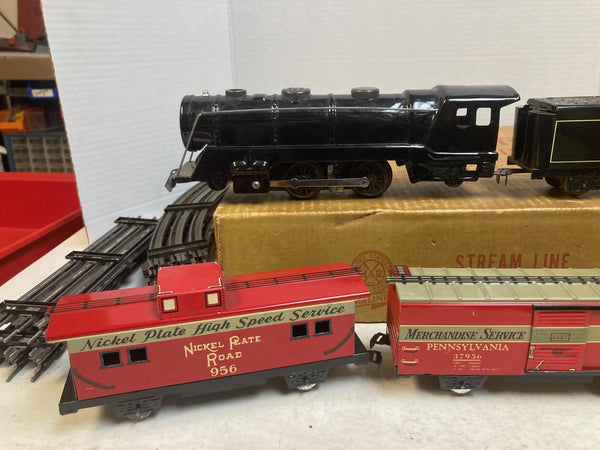 Vintage Marx No. 10000 Nickel Plate Road Steam Train Set | Boxed | Excellent