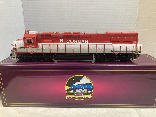 MTH Premier 20-22124-1 RJ Corman SD40T-2 Tunnel Motor #8336 PS3.0 O BRAND NEW