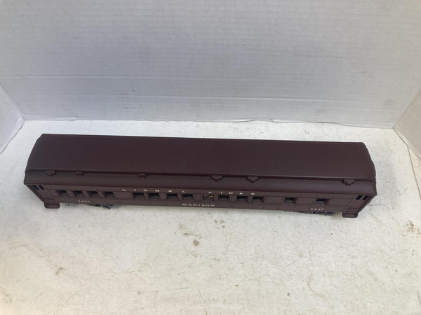 Vintage Lionel 2627 Madison Passenger Car TCA Restored Tinplate Identag O Gauge