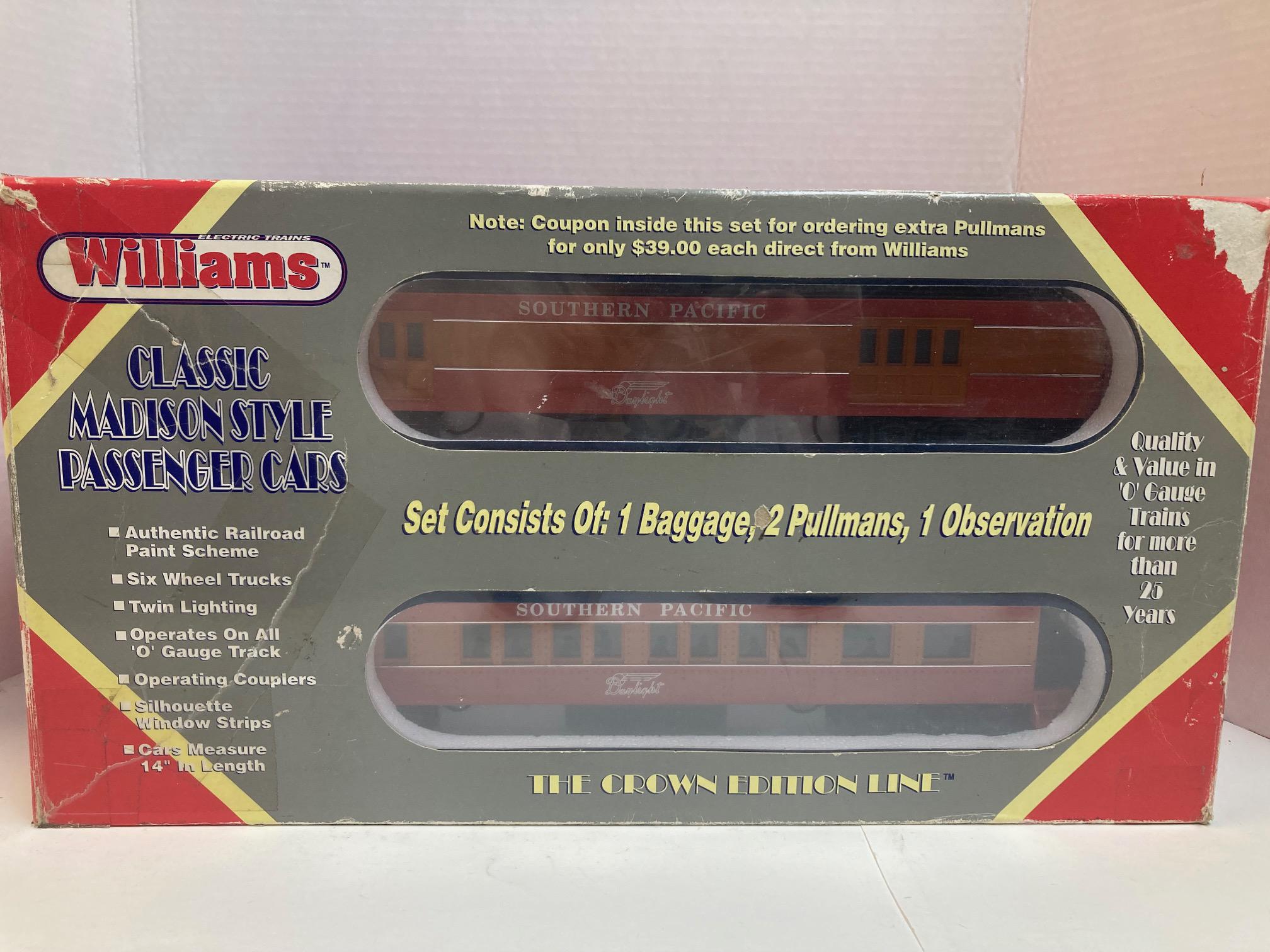 Vintage outlet Williams Electric Trains Classic Madison Style Passenger Car