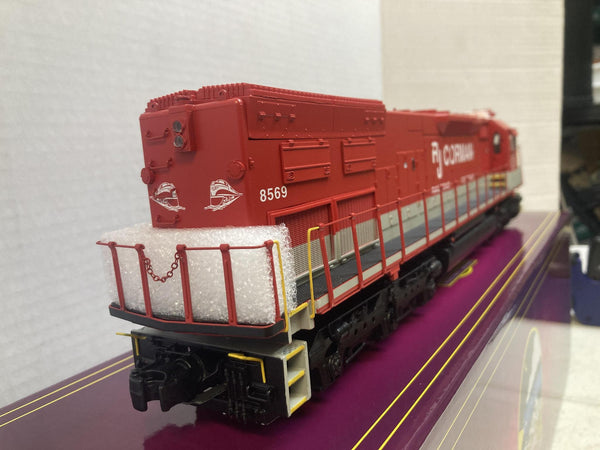 MTH Premier 20-22125-1 RJ Corman SD40T-2 Tunnel Motor #8569 PS3.0 O BRAND NEW