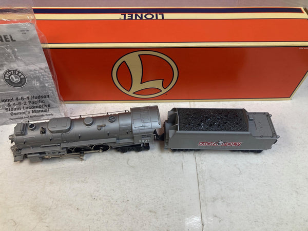 Lionel Limited Edition Monopoly PEWTER HUDSON Steam Set | 6-52225| Test Run ONLY