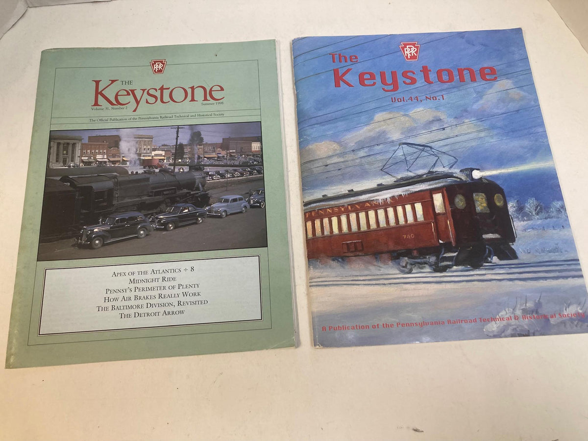 The Keystone Magazine Lot of 6 Issues – 1985–2011 – Pennsylvania Railr ...