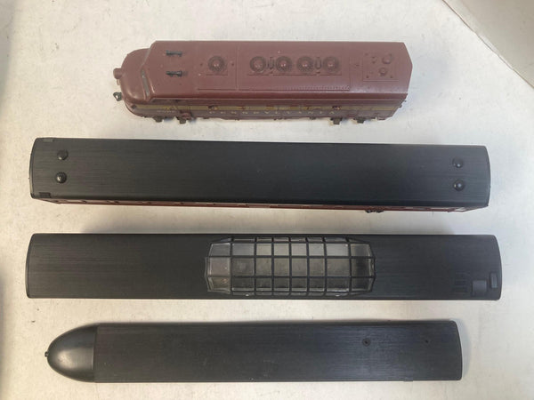 Athearn HO PRR Powered F7 #9506 & 3 Passenger Car Lot - Kadees - Built & Kit