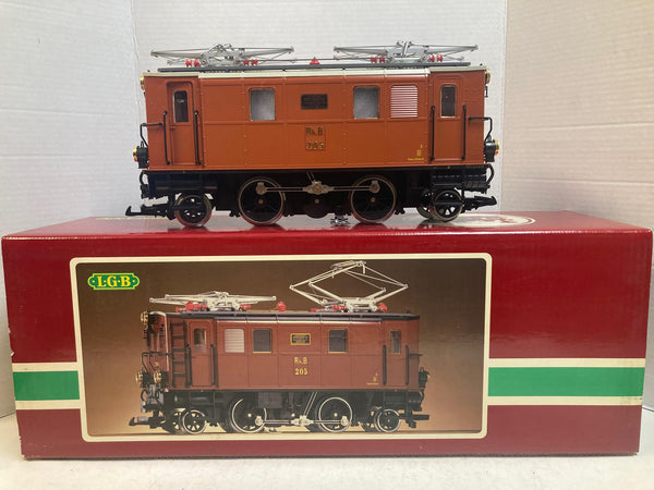 LGB 2045 #205 RhB GE 2/4 Electric Good Condition