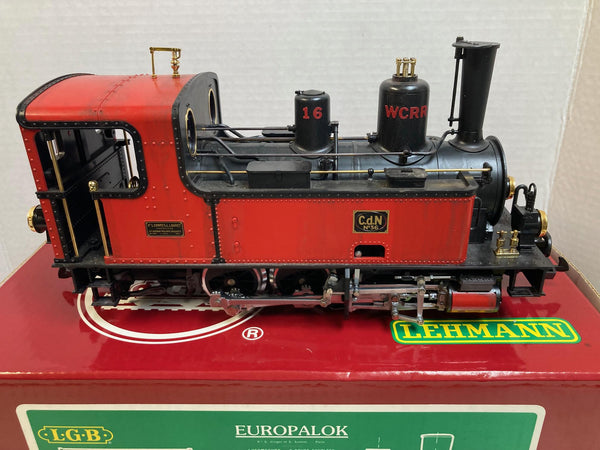 LGB 20790 “W.C.R.R.” Corpet-Louvet Steam Locomotive — Weathered, Great Running Condition