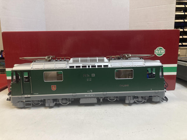 LGB 2143 RhB Ge 4/4 II Electric Locomotive 612 Thusis G Scale w/ Original Box