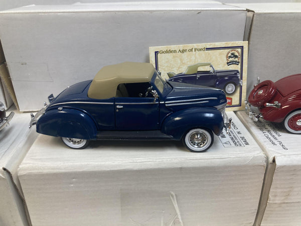 National Motor Museum Mint 1:32 Scale Diecast Collection – "History of Ford" 11-Car Lot (1903–1939)
