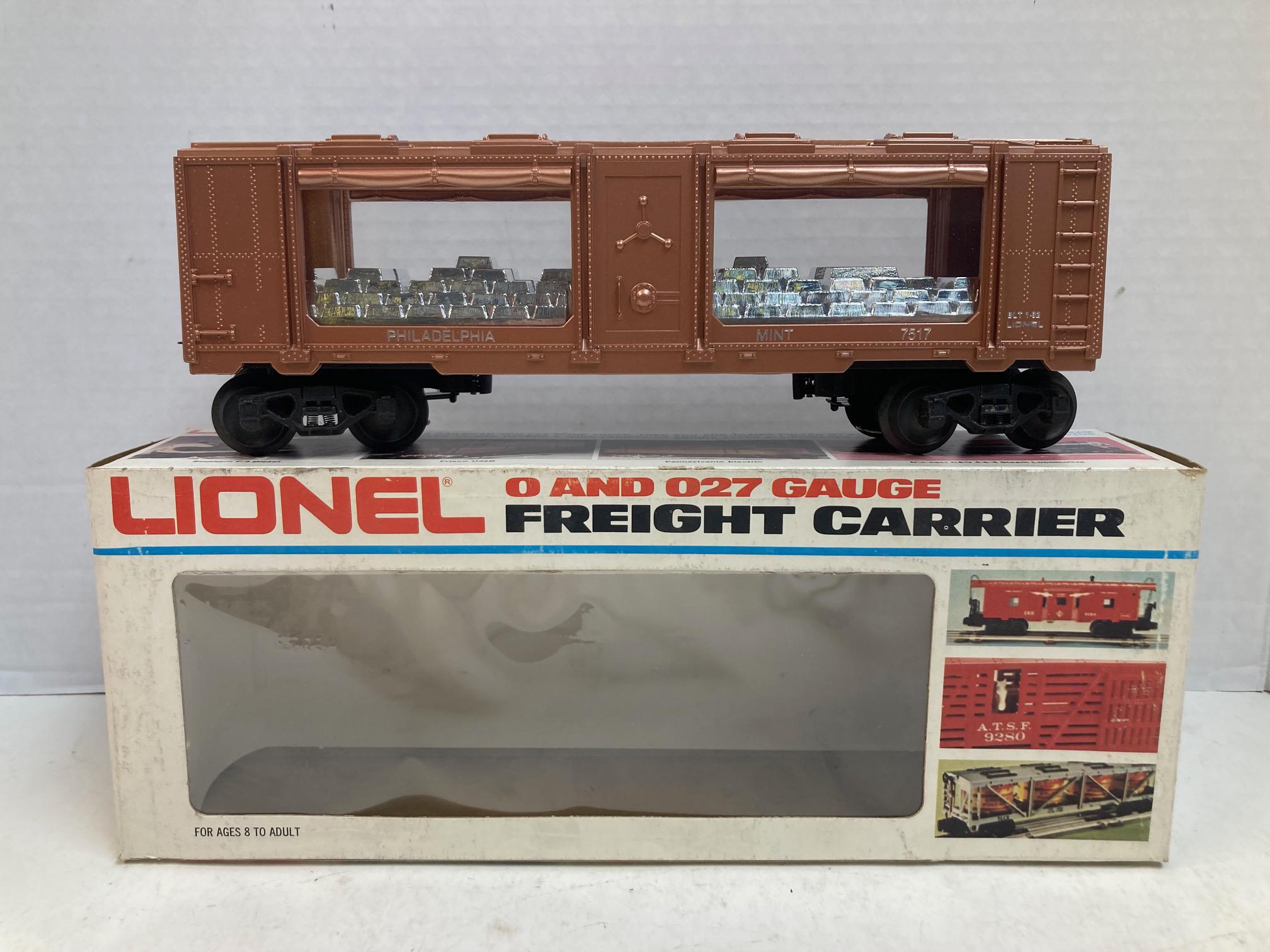 Lionel 6-7517 Philadelphia Mint Car O Gauge Great Condition - Appears unused