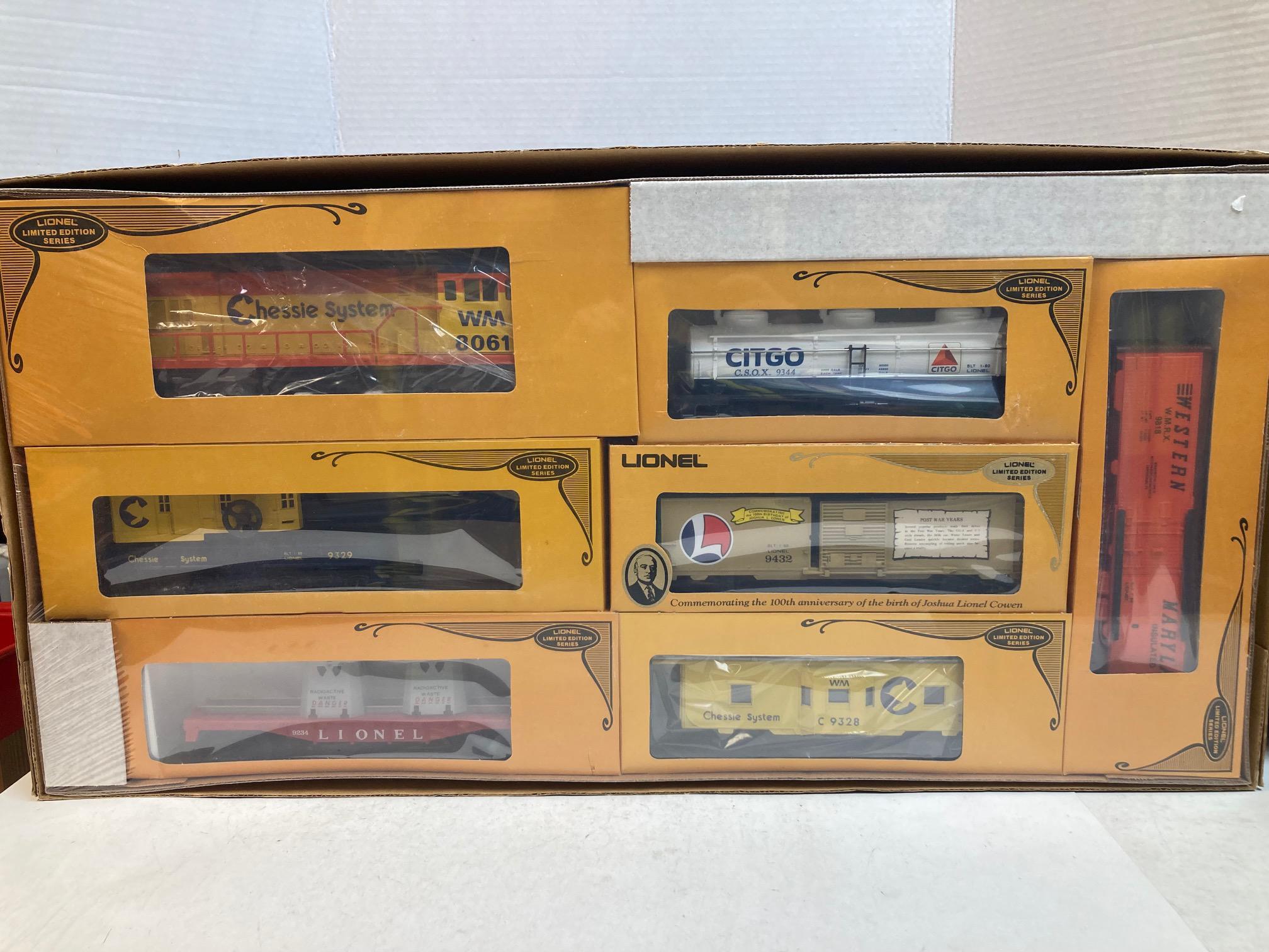 Lionel Chessie System Royal 6-1070 Train Set 1980 Limited Edition Series NIB Factory Sealed