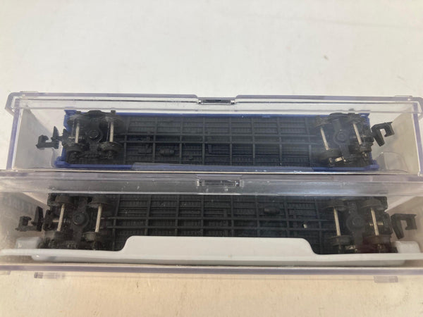 Life-Like 50' Reefers Lot of 2 – 7717 Richmond Fredericksburg & Potomac + 7718 Bordens Farm Products – N Scale