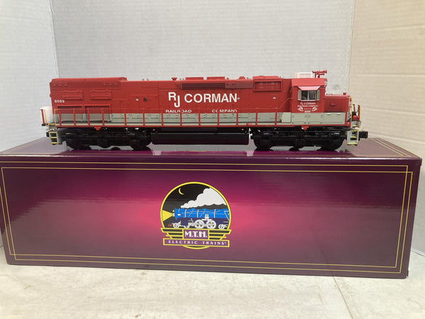 MTH Premier 20-22125-1 RJ Corman SD40T-2 Tunnel Motor #8569 PS3.0 O BRAND NEW
