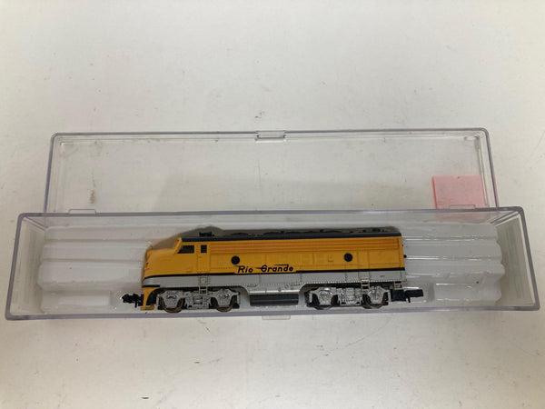 Bev-Bel Rio Grande F7 Diesel N Scale #5481 (15002)