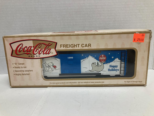 K-Line Coca-Cola Polar Bears & Seals Christmas Holiday O Scale Boxcar (K641-5107)