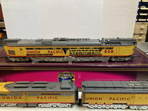 MTH Premier 20-2214-1 Union Pacific #80 Coal Turbine 3-Unit Set - BCR UPGRADED