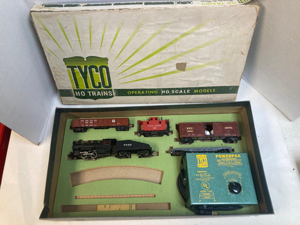 Vintage Tyco HO Train Set No. T-1003 - Switcher Runs Great! Boxed