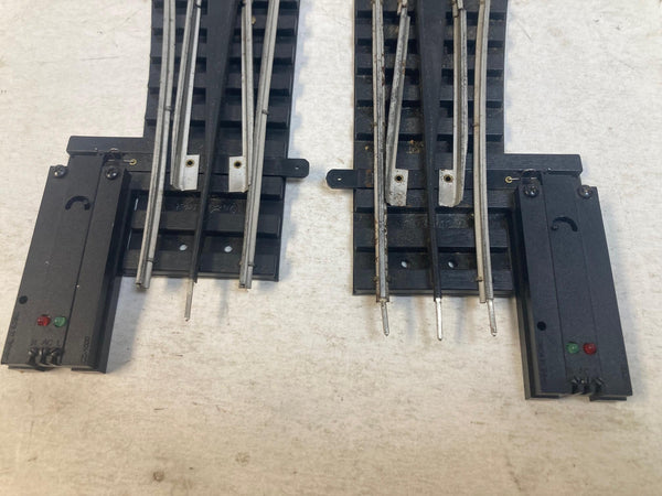 GarGraves 72" O Gauge Switch Pair (L/R) w/ Z-Stuff DZ-1000 Machines – Tested