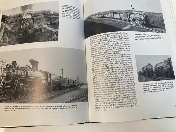 Lot of 2 Northern Pacific Railroad Books – Engines of Growth & Supersteam Era – Frey & Schrenk