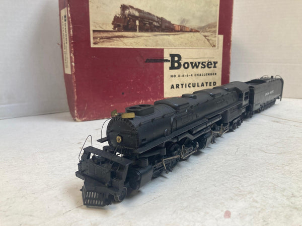 HO Brass/Die-Cast Bowser 4-6-6-4 Challenger – Articulated – Tested VG