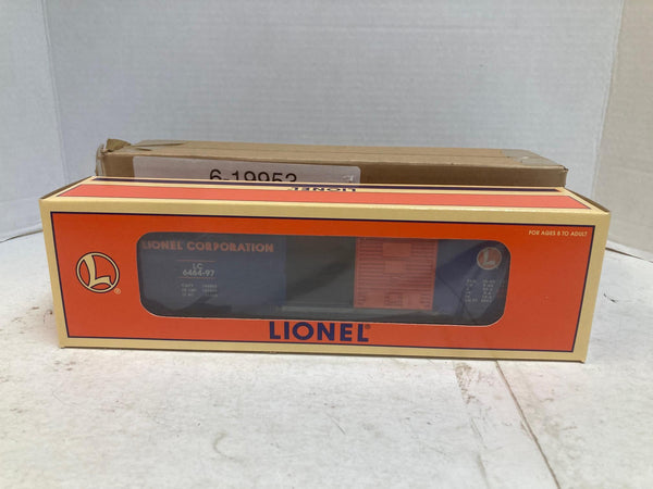 Lionel 6-19953 6464-97 Railroader Club Boxcar MINT| W/ ORIGINAL SHIPPING CARTON