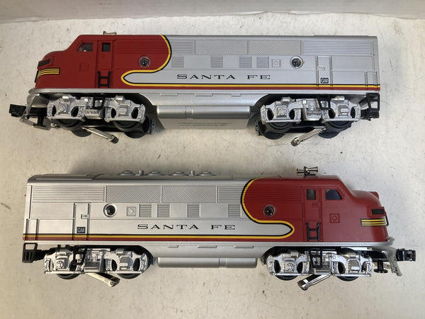 Williams Electric Trains O Scale Santa Fe ALCO FA AA Diesel Locomotives #2343 Set