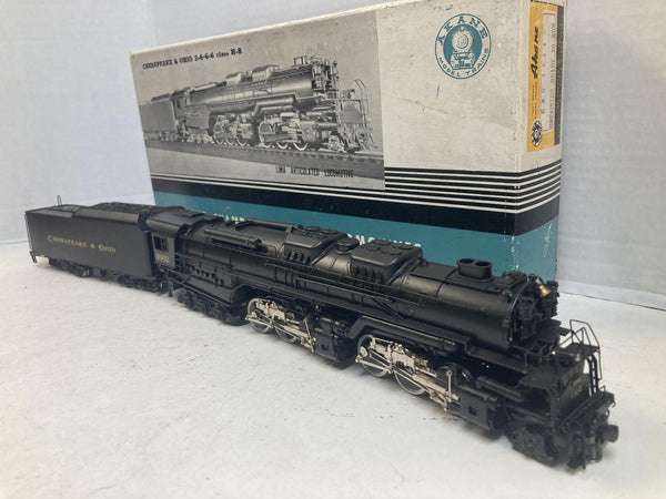 Akane HO Scale Brass C&O 2-6-6-6 Class H-8 Allegheny Steam Locomotive & Tender